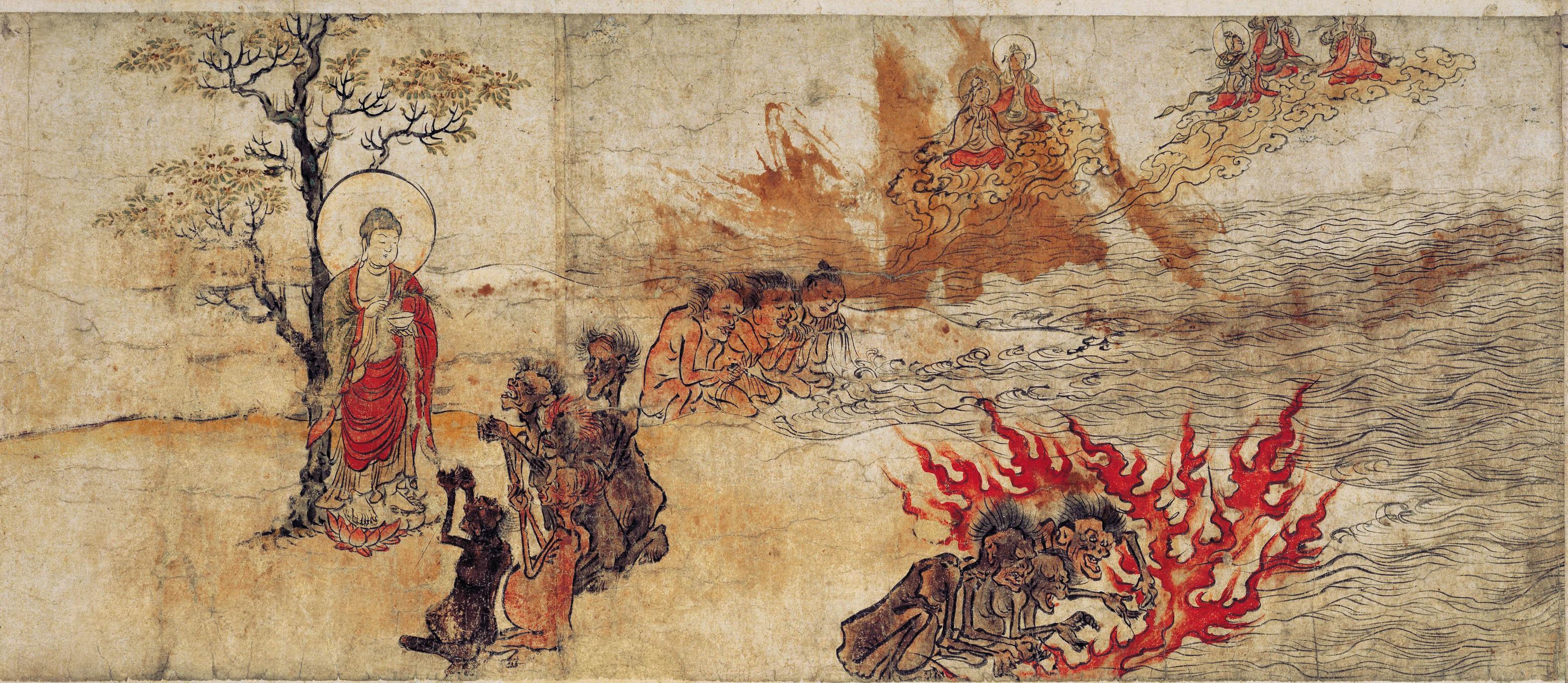 太平广记白话译文10神鬼精怪卷卷351357鬼夜叉附盂兰盆节饿鬼草纸图