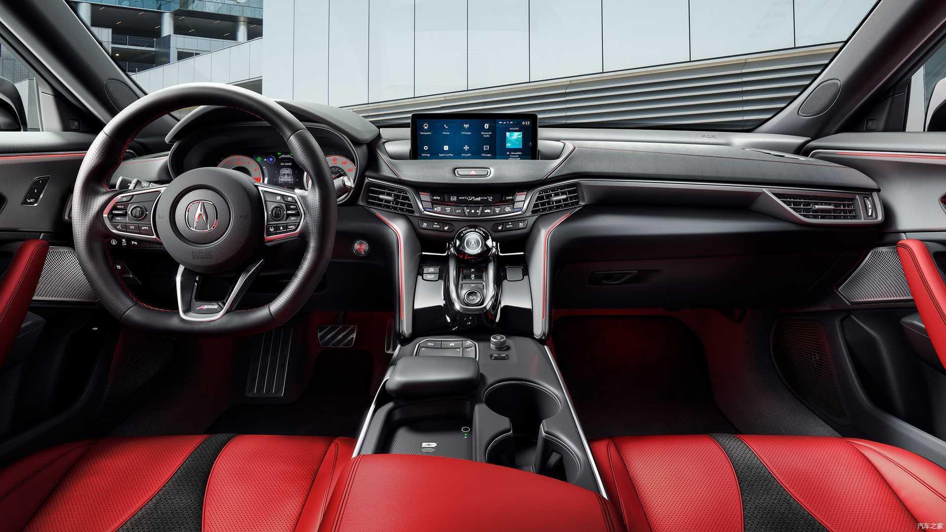 全新讴歌tlx官图发布内饰质感提升运动风格显著