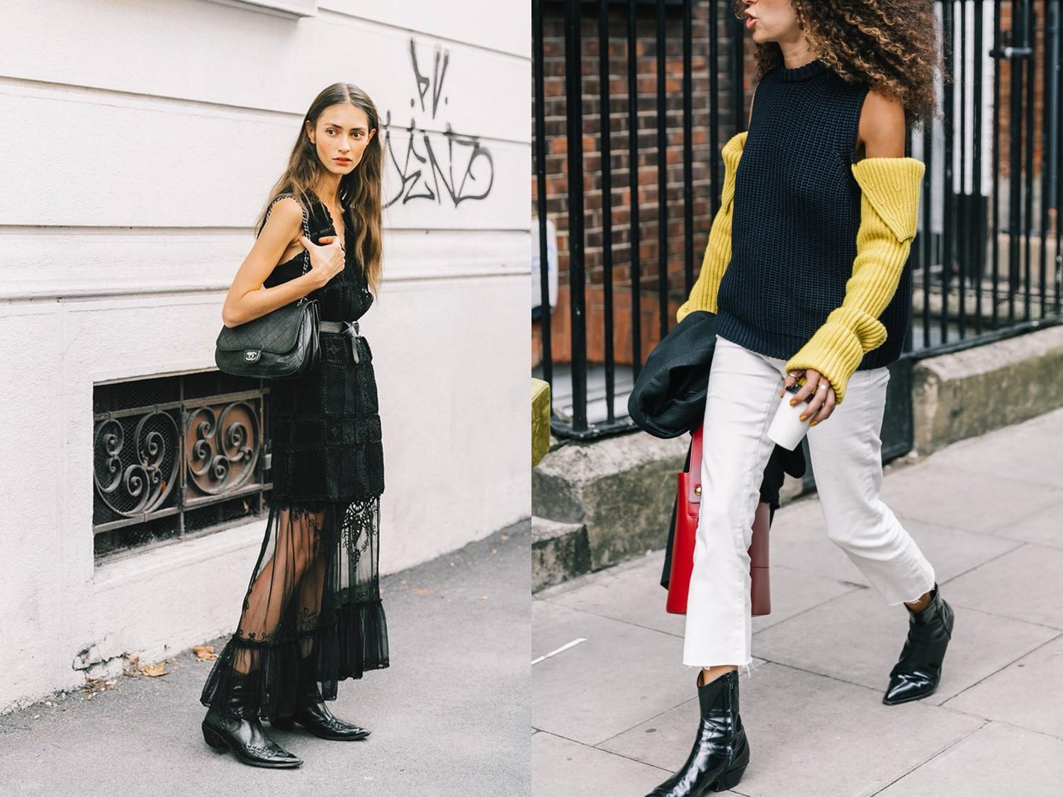 秋冬靴子穿搭术,一双靴子就能让你拥有百搭造型