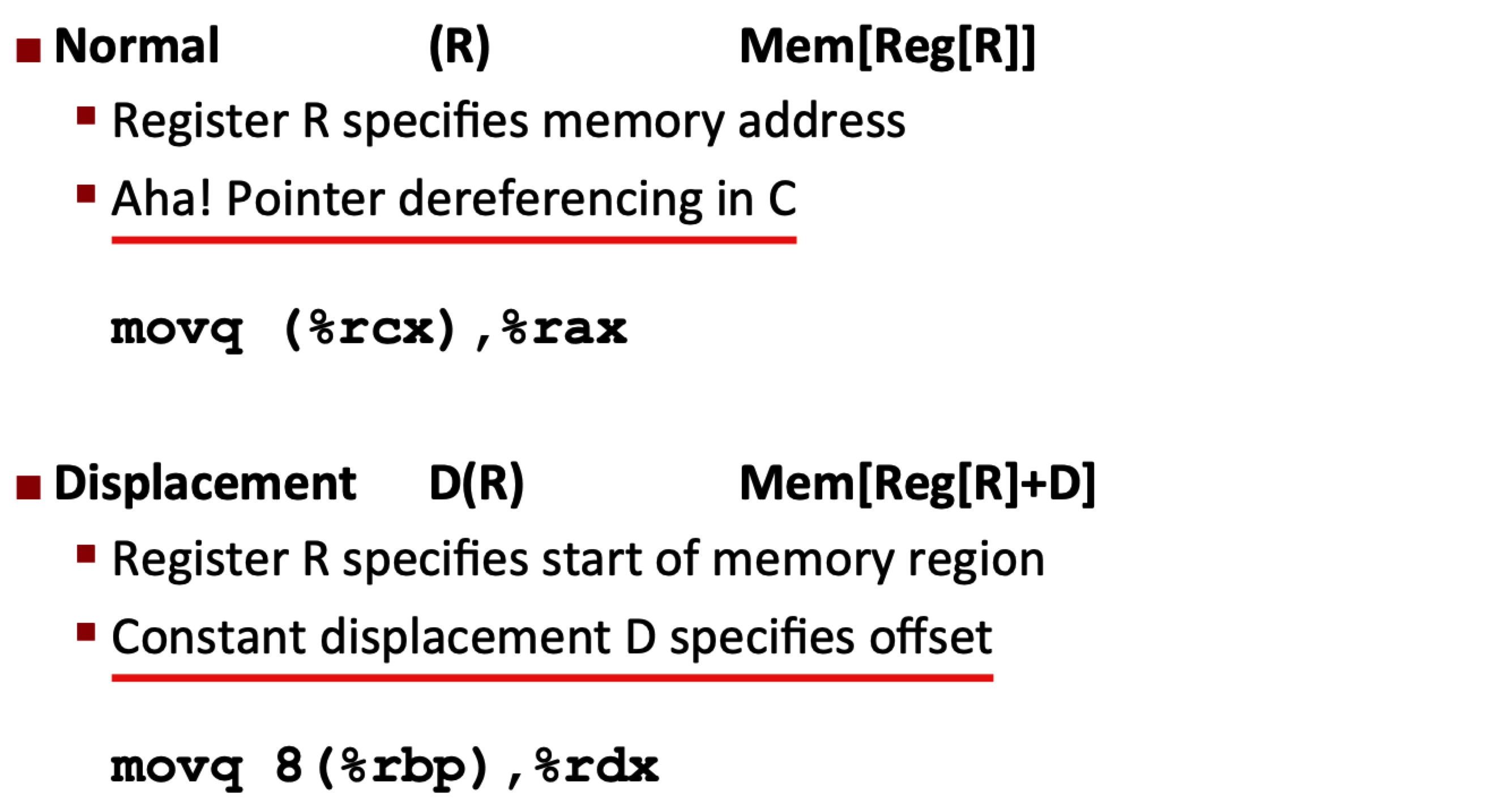 c assembly machine code