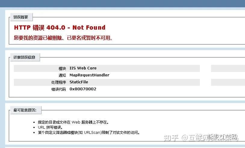 网站为什么要设置404页面什么是404页面404页面怎么设置送死链接排查