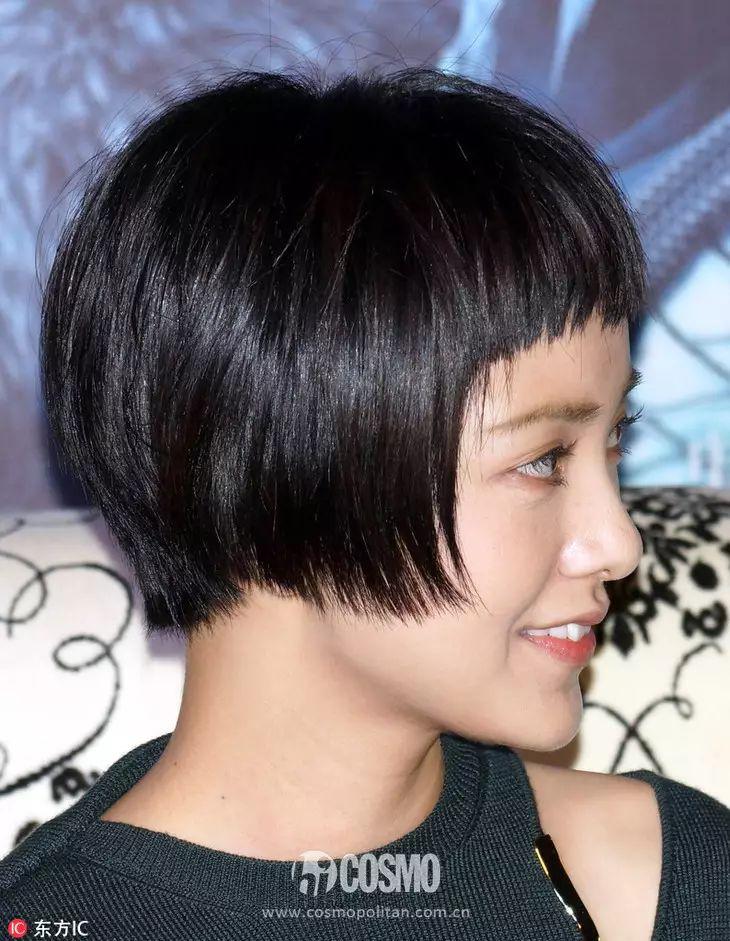 美人计呆萌短刘海儿谁剪谁难看连可儿蔡依林都中毒