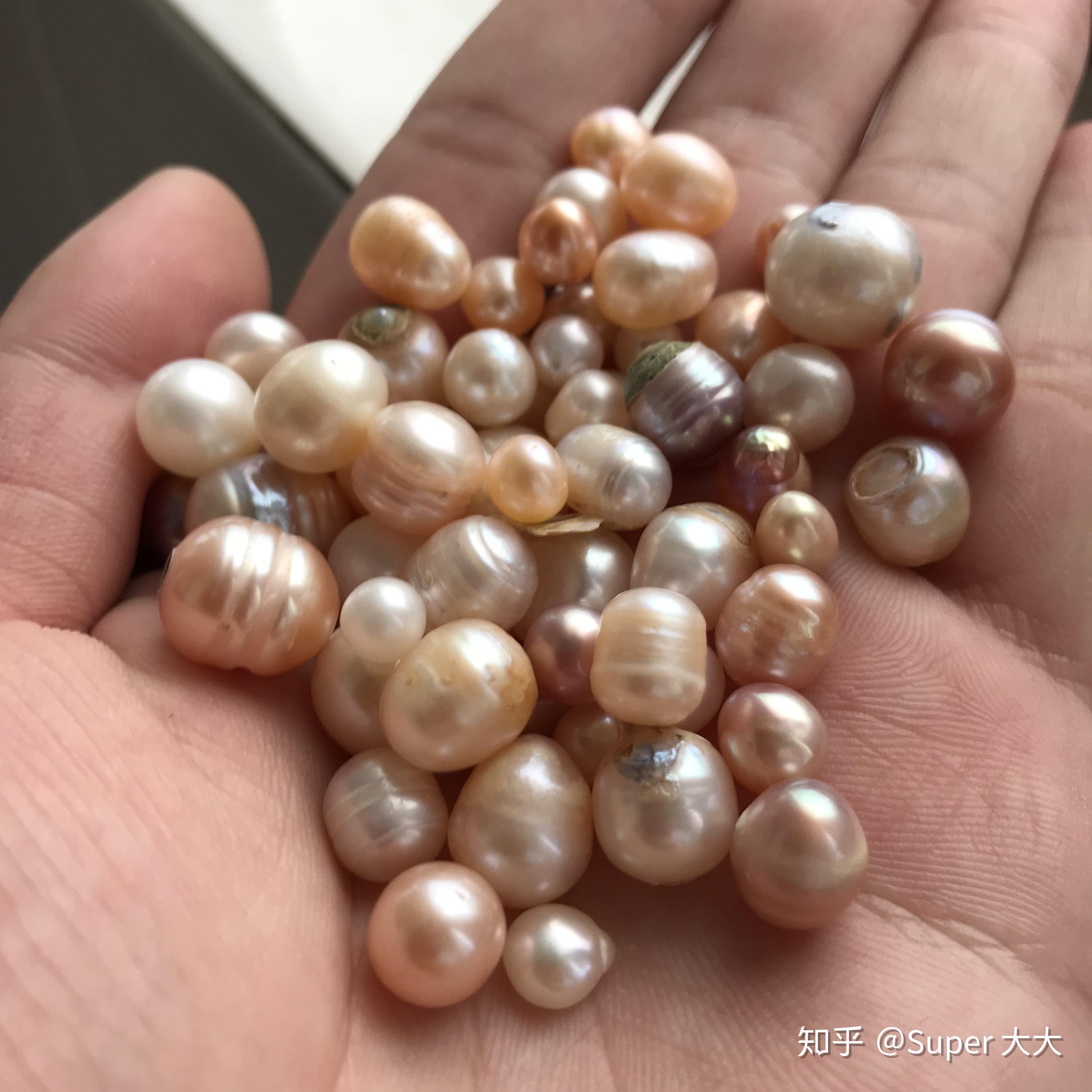淡水珍珠强光无暇2-12mmA1AA级颗粒珍珠散珠面包珠饰品珠-阿里巴巴