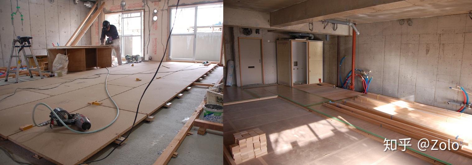 现状二:地面龙骨[1]抬高