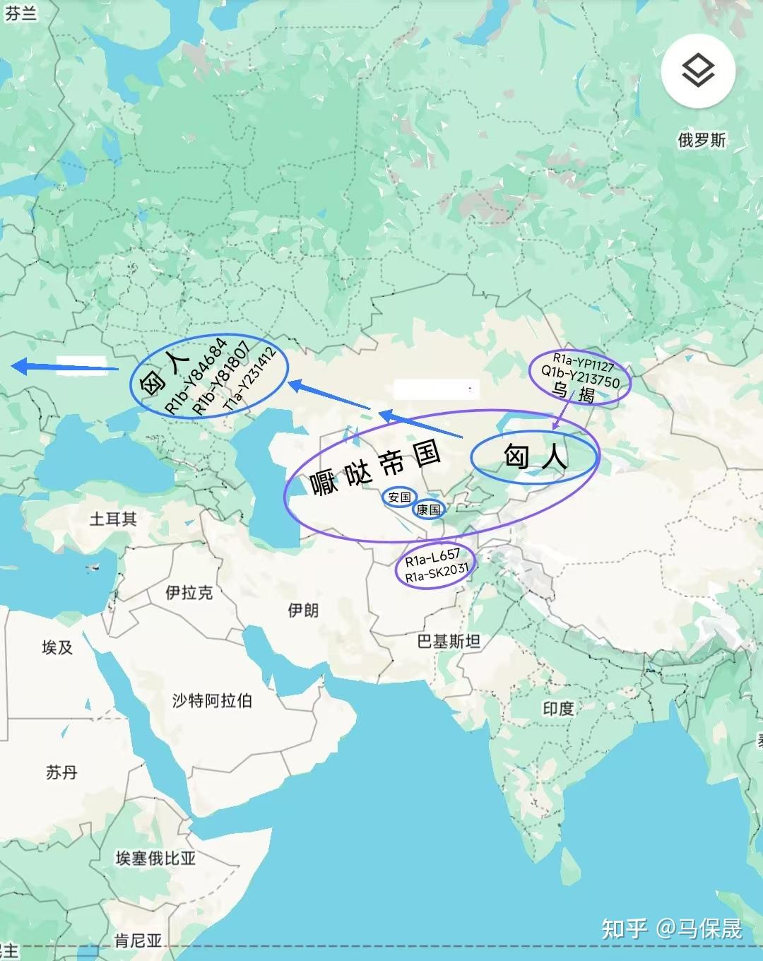 R1a-YP1123:乌揭、嚈哒、普什图 - 知乎