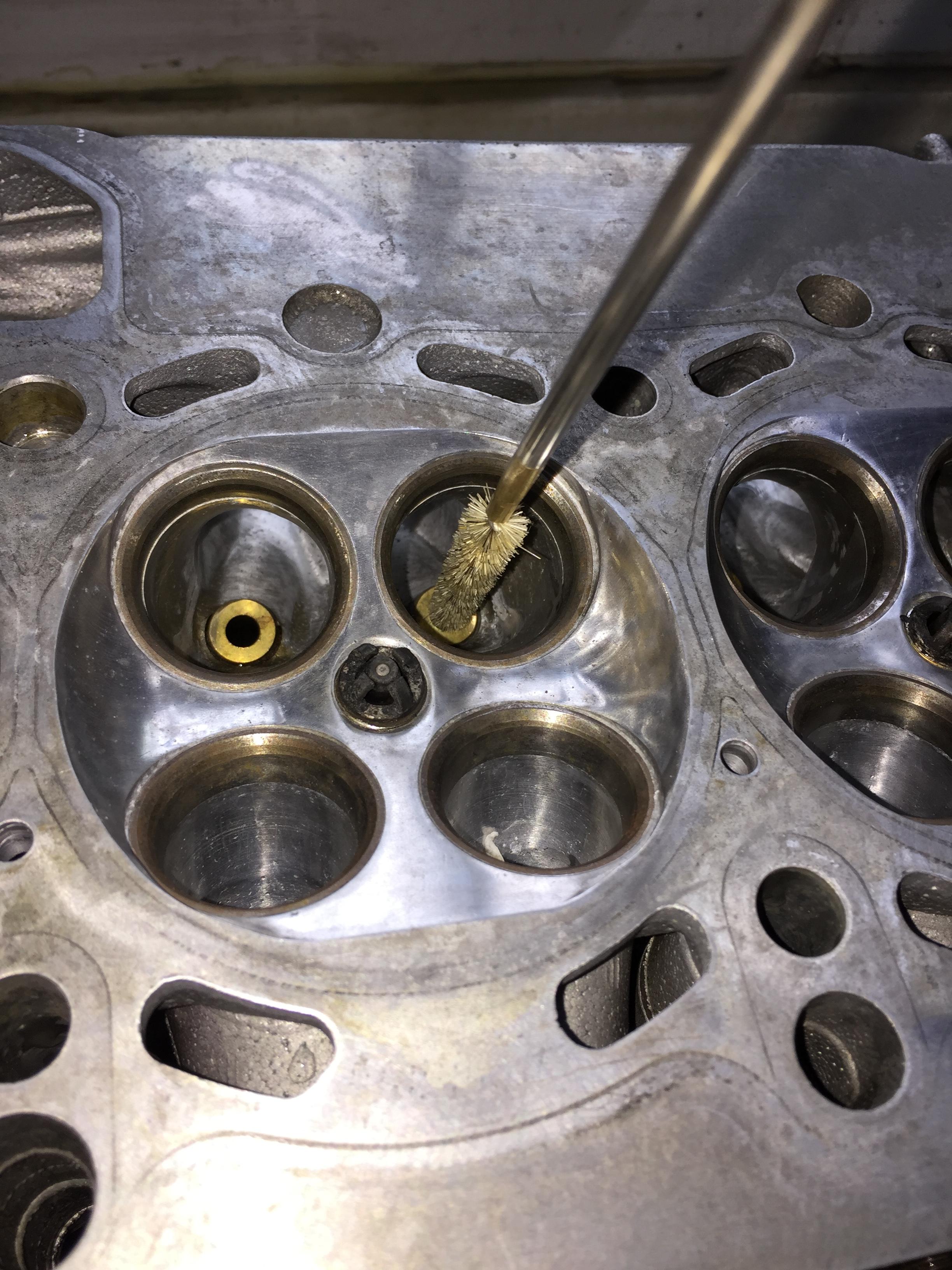 project m54 - 3 缸头清洗 fire in the shithole