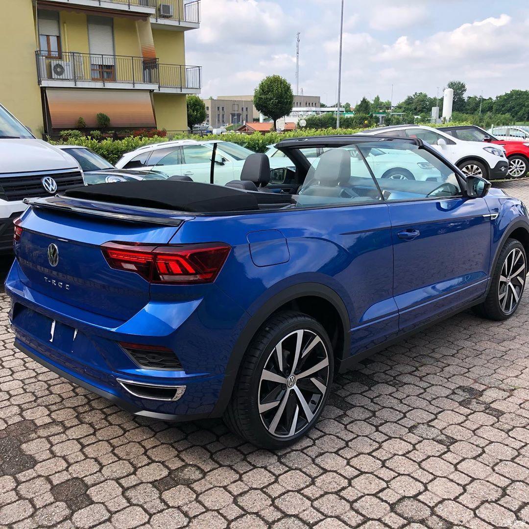 个性十足大众troc敞篷版实车