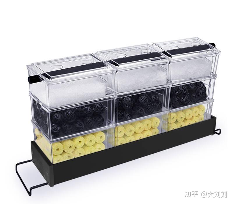 为什么说滴流盒过滤性价比高过滤效果怎么样滤材如何摆放