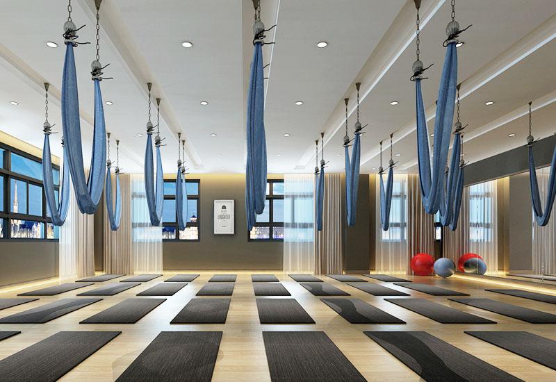 大众健身房装修的瑜伽室介绍查小乖