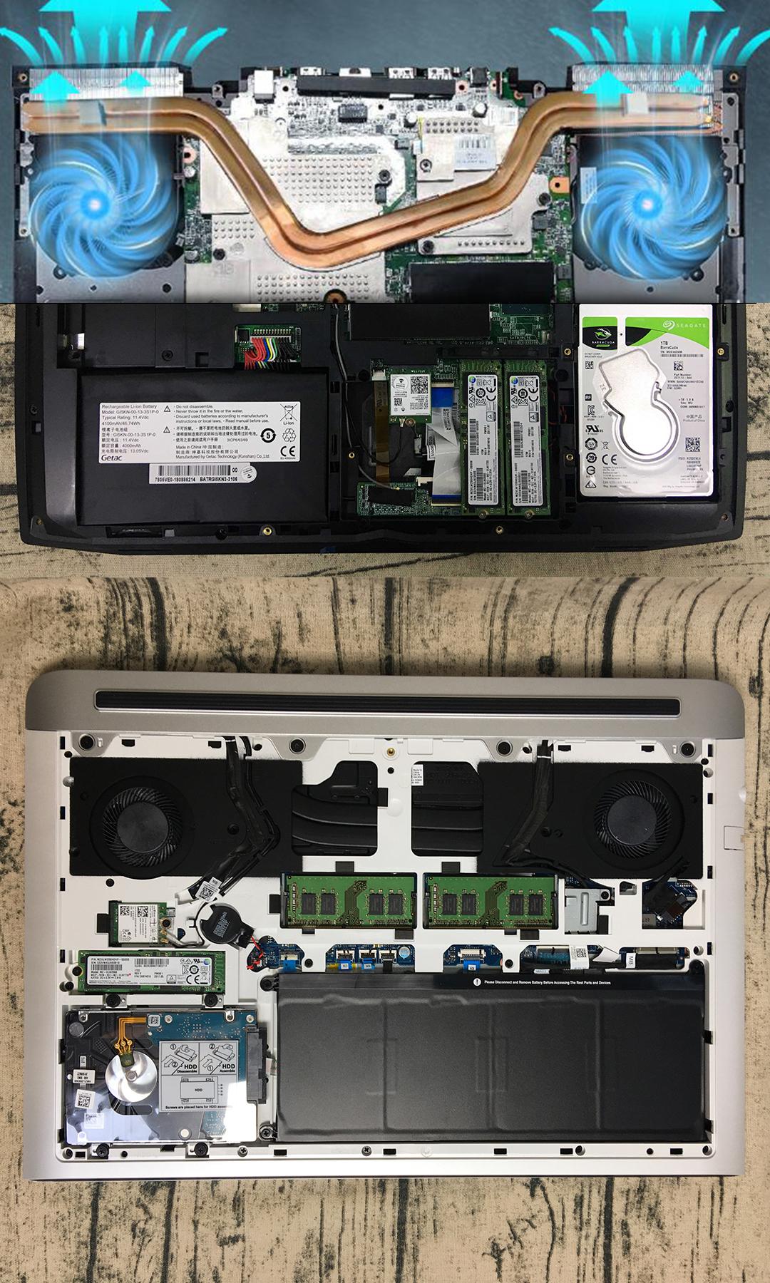 高性能游戏本横评机械师t90t6cpvsdellg7