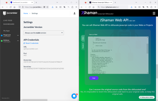 Two Top-level JavaScript Obfuscation Tools: JScrambler And JShaman - 知乎