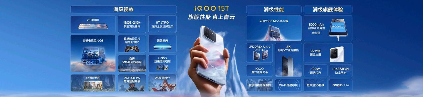 iQOO 15T这几个特点,不负旗舰之名