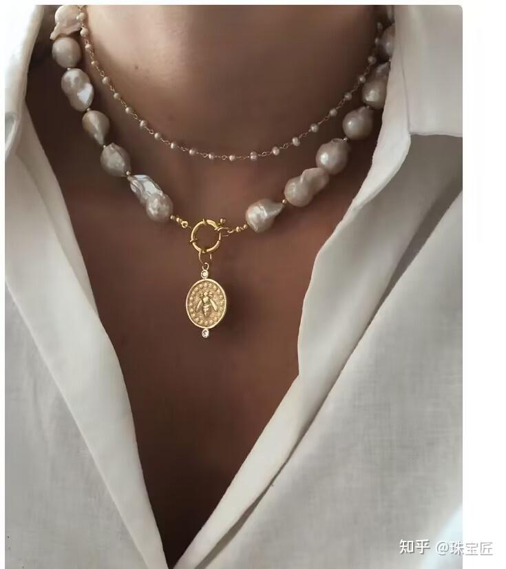 珍珠项链戴起来老气?no,no,no!那是因为你踩了这7大雷区! - 知乎