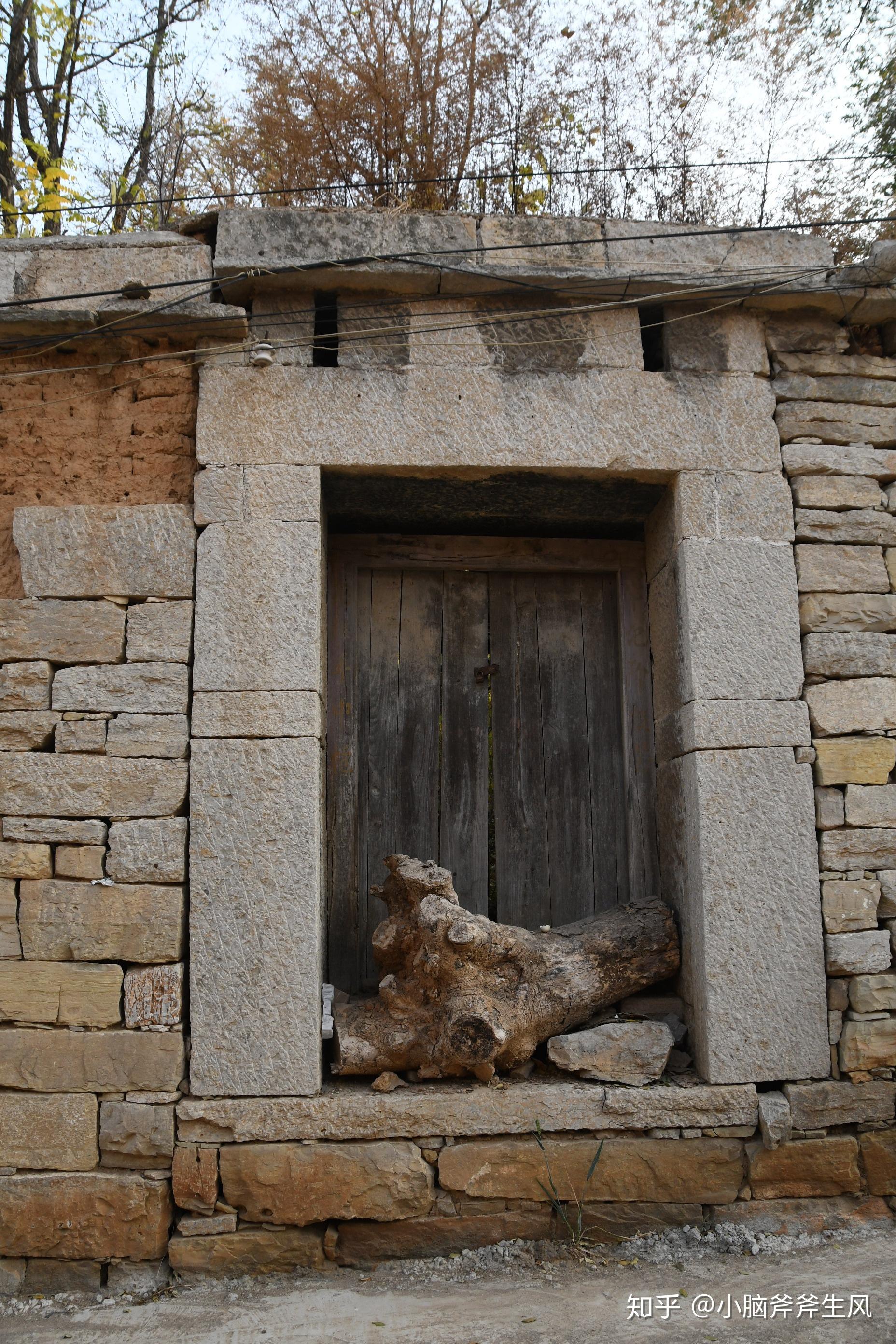凝固的时间古村落土屋村
