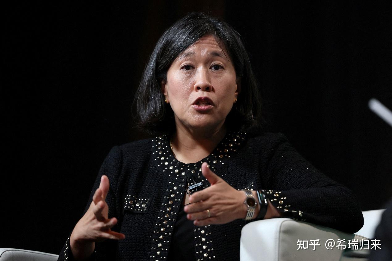 周二,拜登总统也在社交媒体平台x上发帖称,美国贸易代表katherine tai