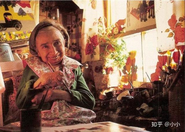 省(nova scotia),一位患有严重关节炎的民间艺术家莫娣·刘易斯(maud