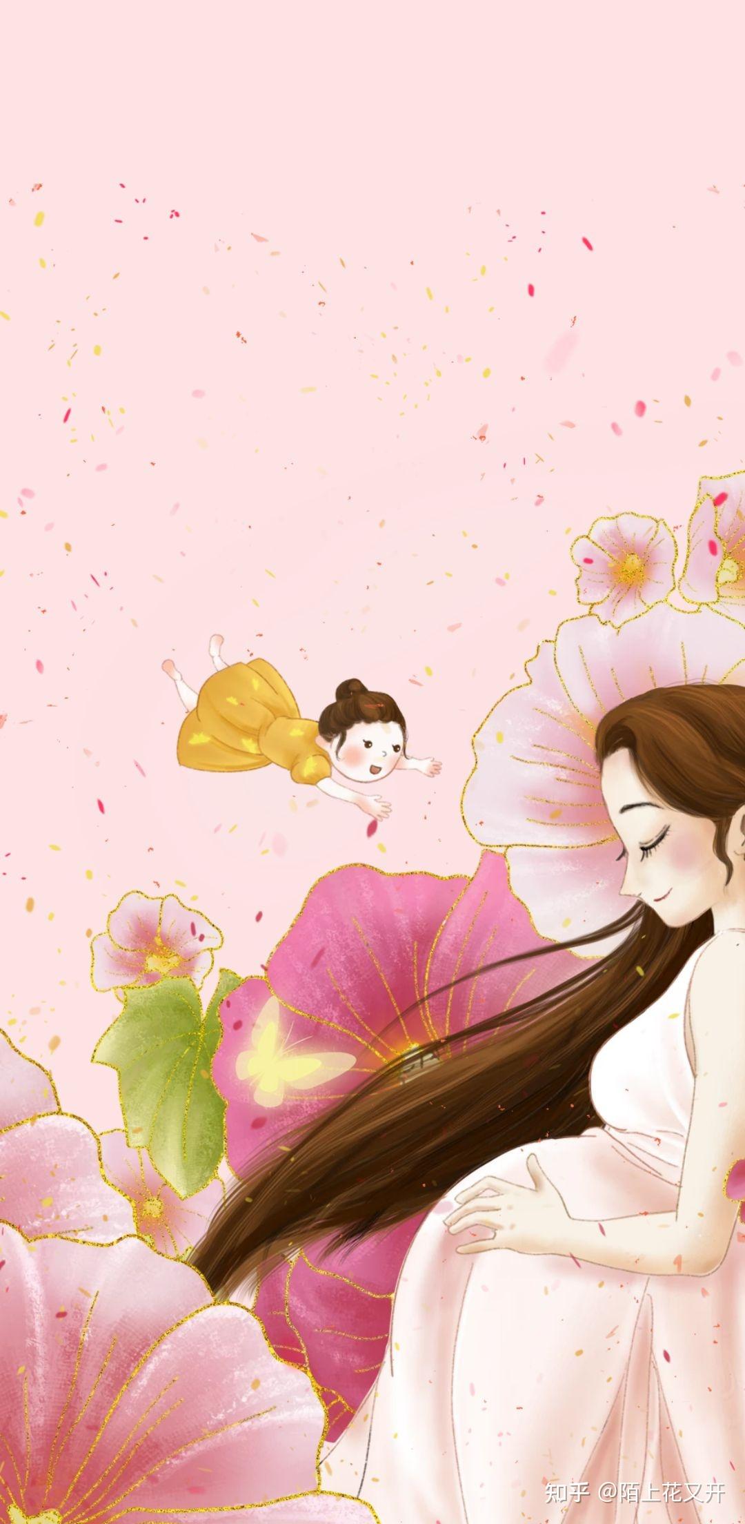 母亲节贺卡母亲节文案母亲节海报背景素材