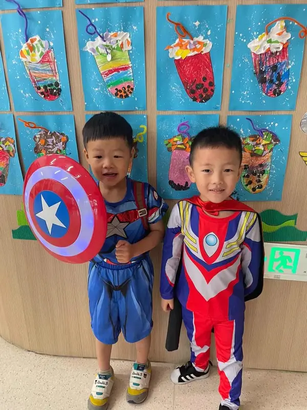  superhero day in sea dragon class 