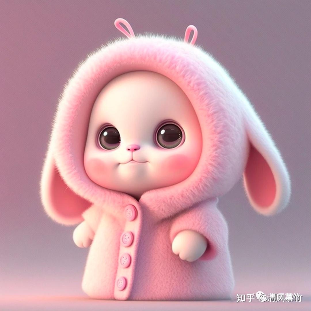 兔年头像|高萌预警!108只高清软萌卡通兔兔来了,瞬间治愈你的不开心!