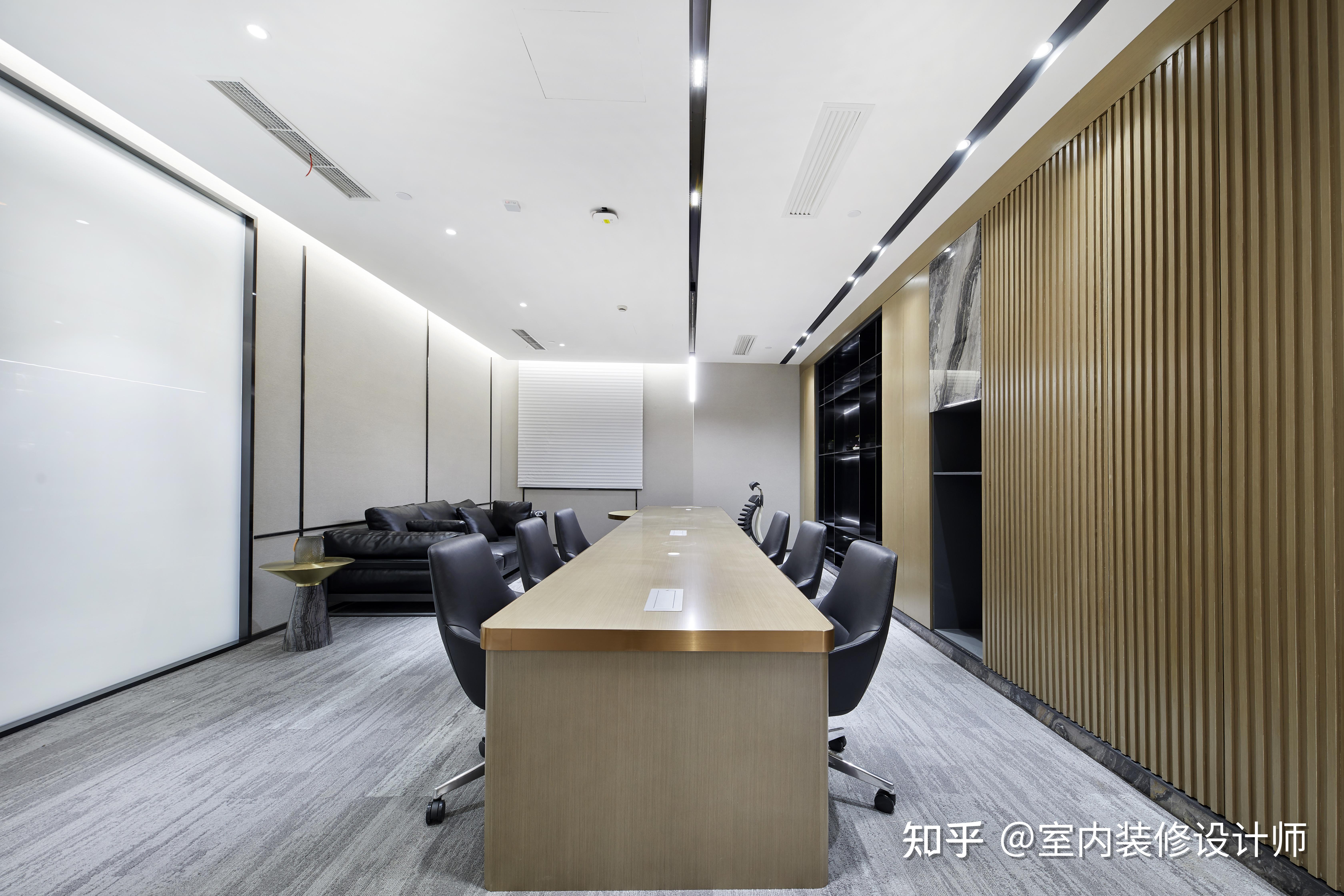 那些年我们设计过的20款经理室&总裁室 - 知乎