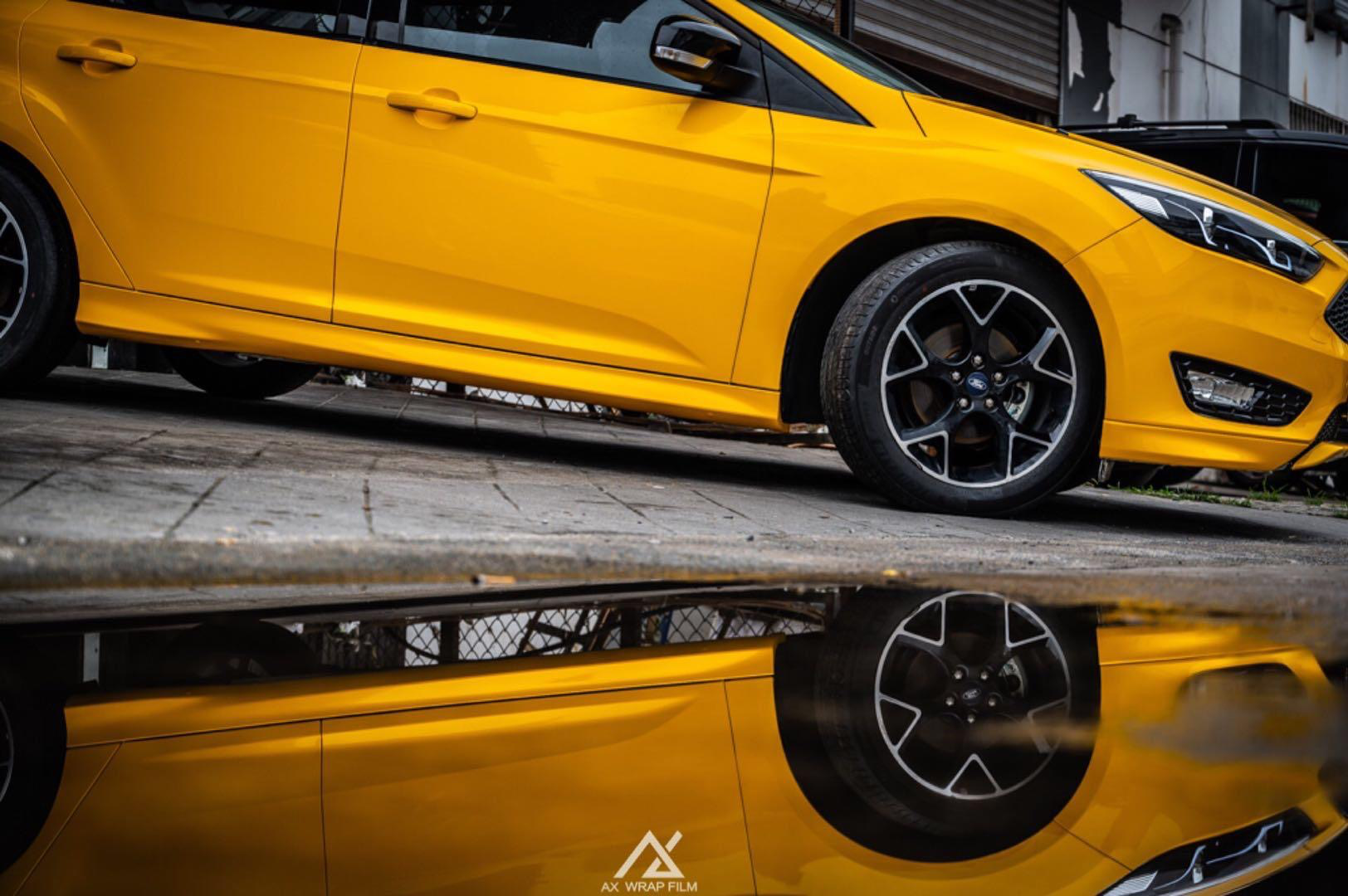 福克斯两厢改色亮黄 出来你就是这条街上最靓的仔 - 知乎