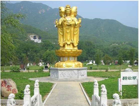 北京凤凰山陵园图片