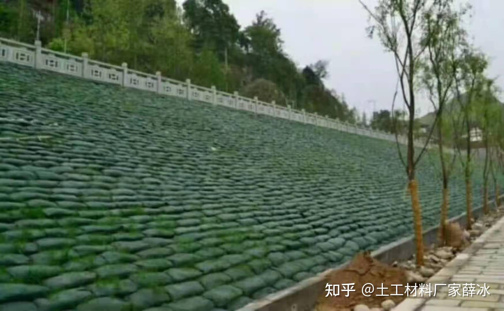 护坡生态袋，植生袋的性能与作用 - 知乎