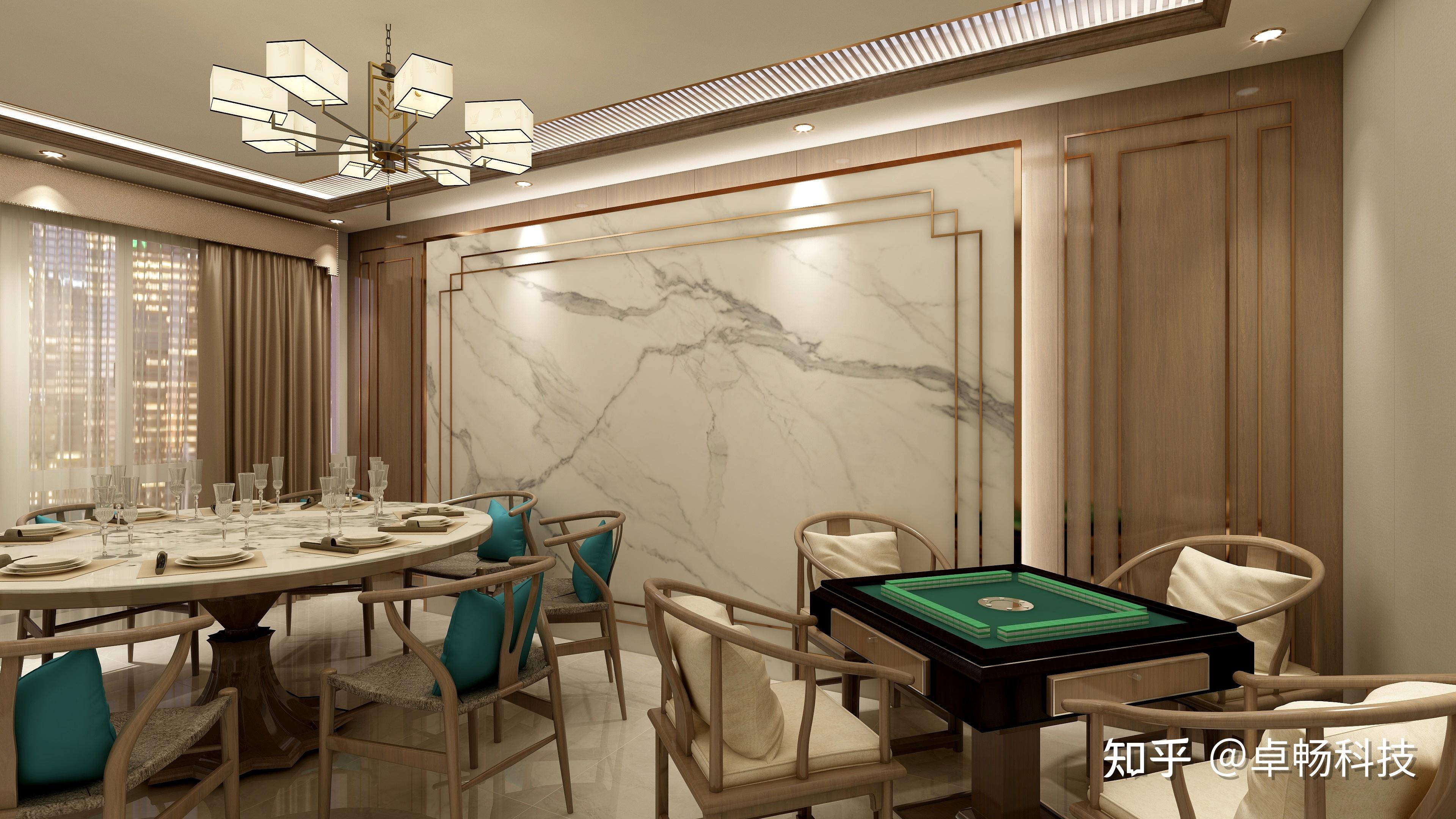 工装分享饭店包间设计