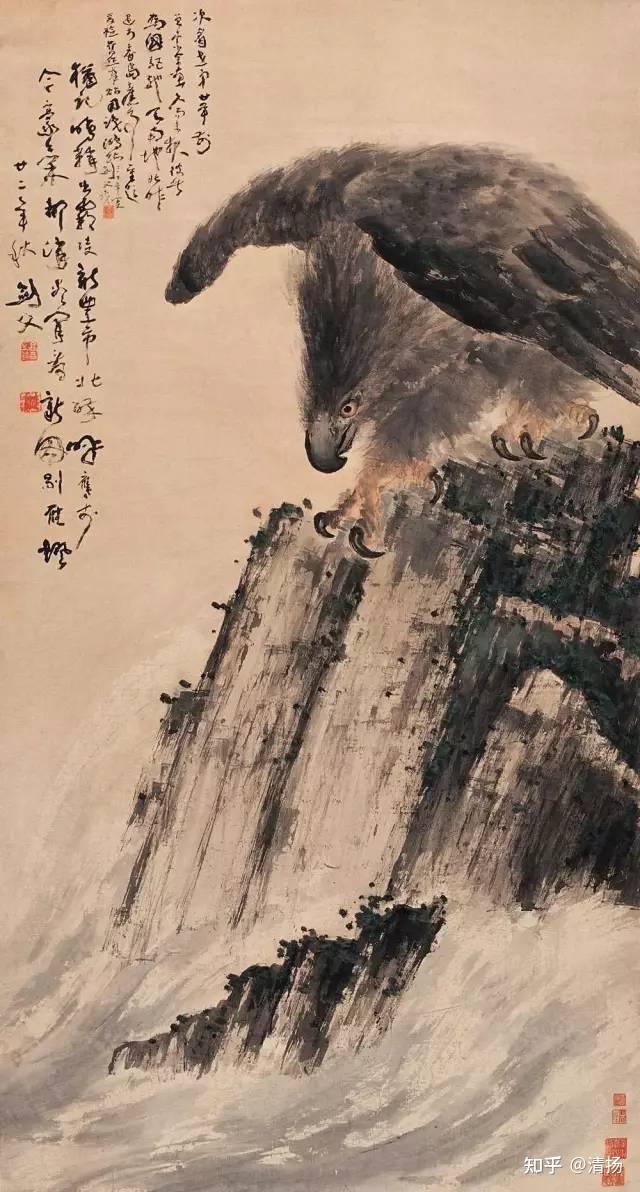 高劍父 花鳥圖 高剑父大写意花鸟，耐人寻味_中国_美术_版权