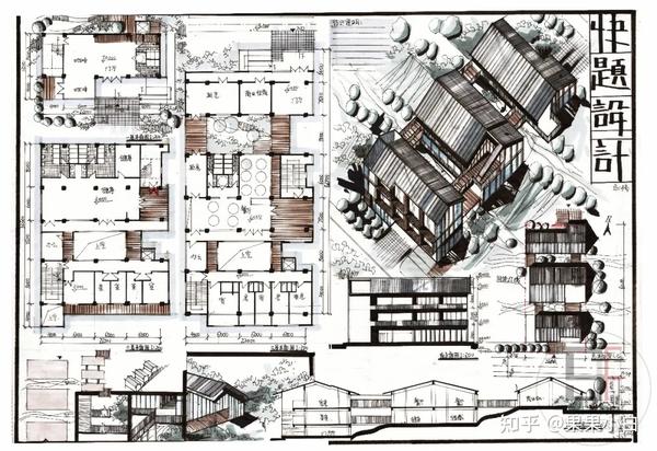 【建筑快题】免费领取500张精品分类建筑快题高清扫描版作品！建筑快题 - 知乎