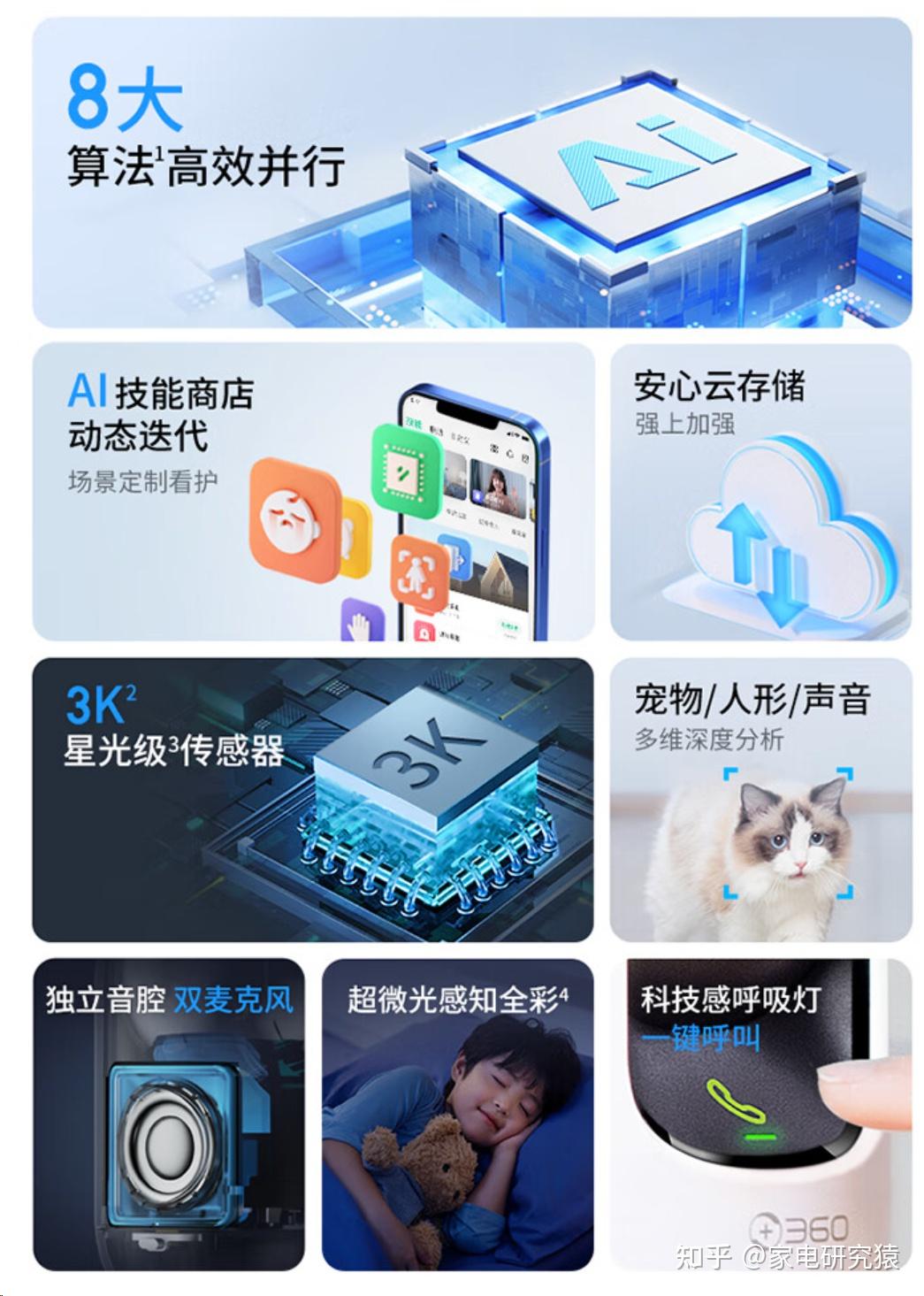 2024年家用摄像头怎么选华为智选360小米等大牌pk家用监控器可视门铃