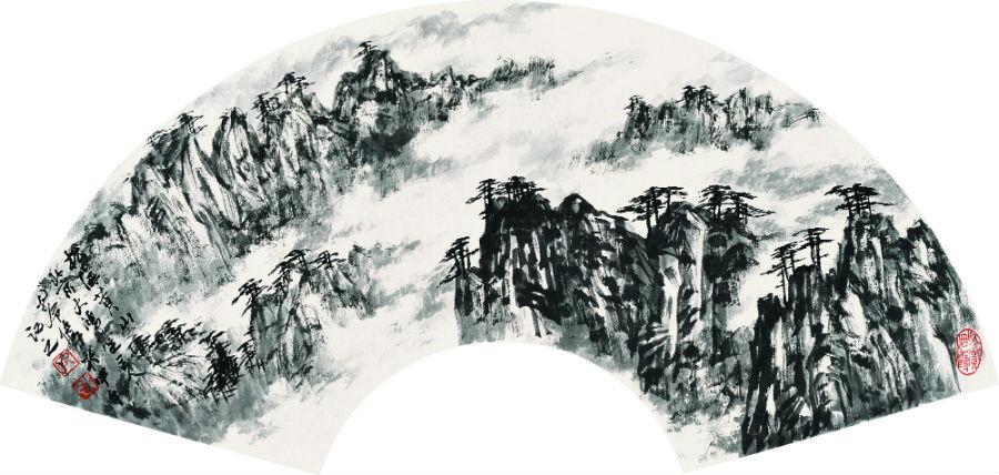 山水灵韵北京画家孔令伟作品赏析