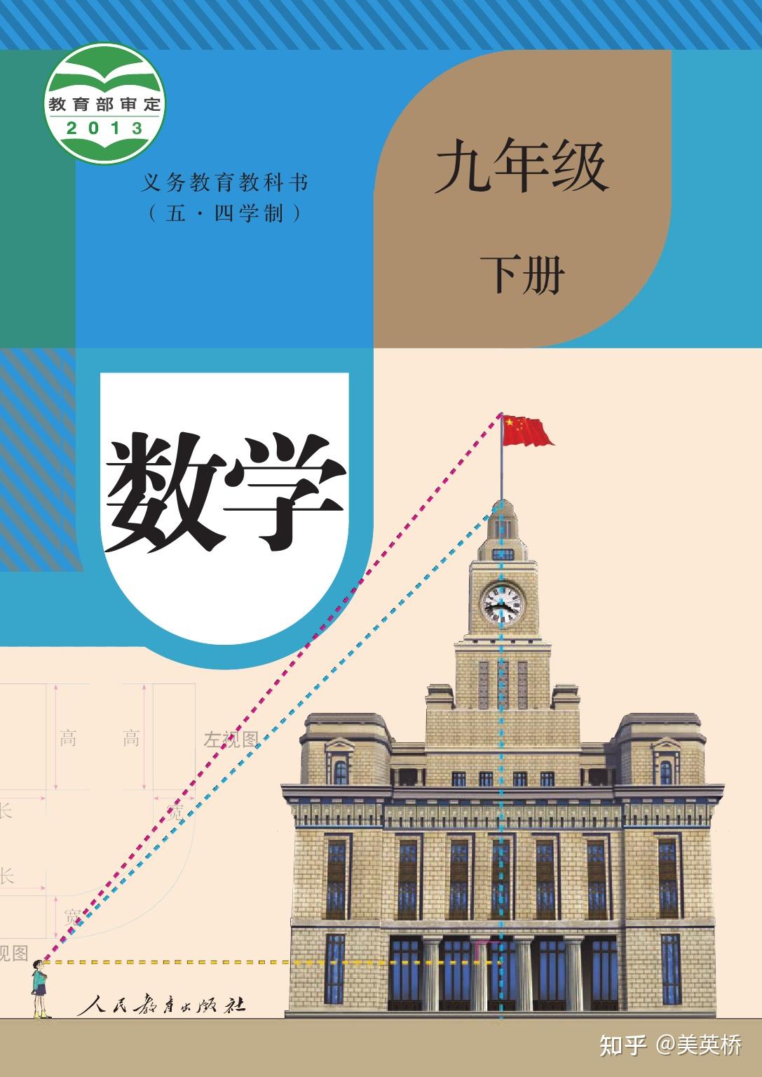 2022年最新版人教版初中数学（五四制）全套课本介绍+教材目录+学习指南