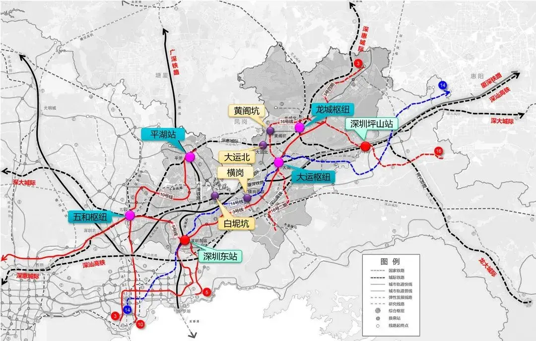 盐龙大道横岗段规划图图片