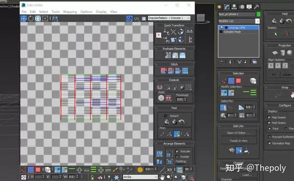 Maxscript Uv Max 常用的展UV方法 - 知乎