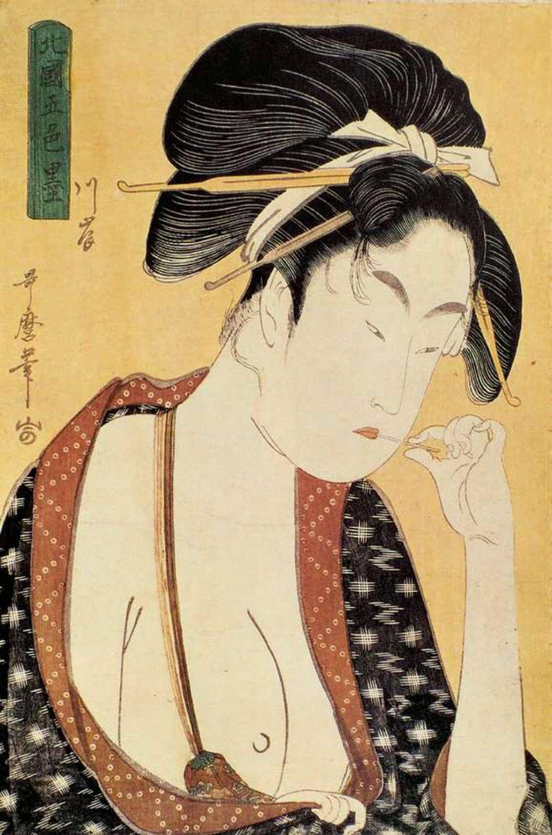 日本古代贵族发型图片