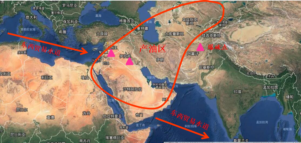 以美国前总统小布什为首的新保守主义者提出了"大中东计划",意欲通过