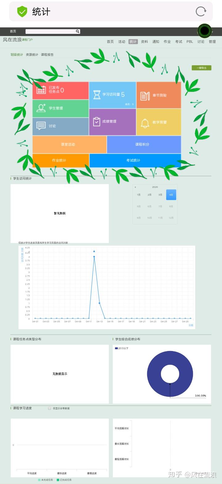 学习通为什么没有了统计选项