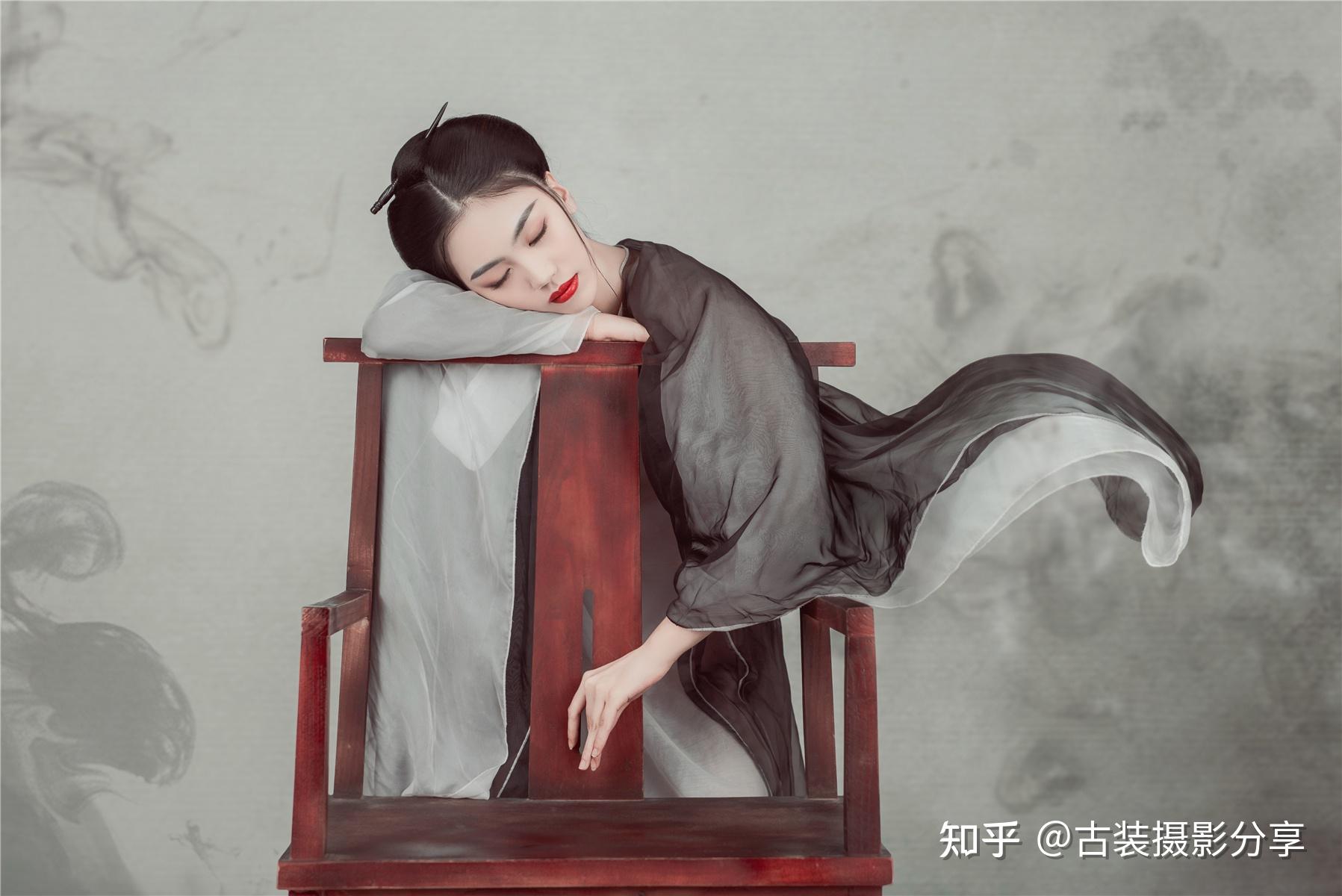 盘子女人坊古装摄影墨系列让我醉了