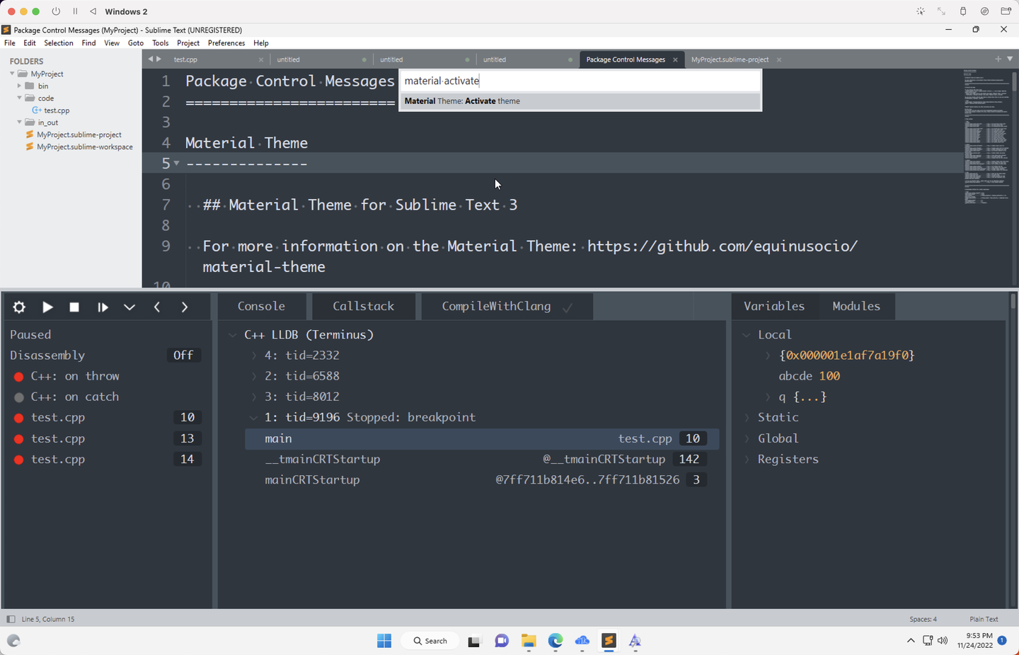 【全网最新、最详细】如何使用 Sublime Text 4 优雅地写C++? - 知乎