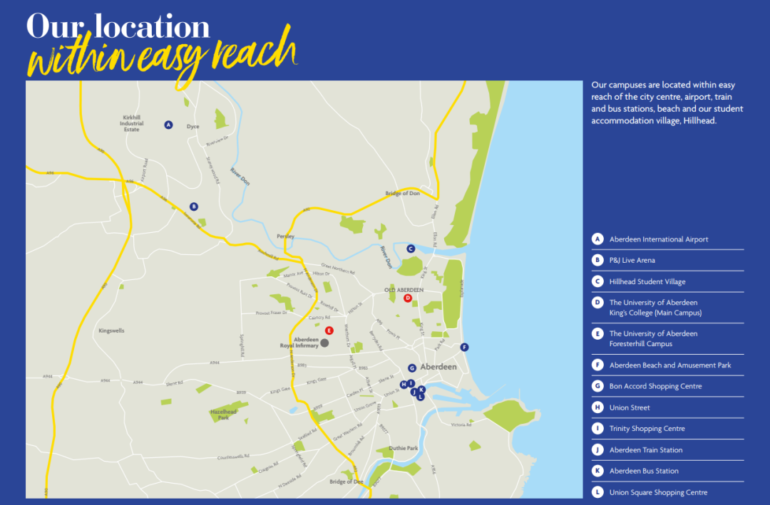 笨猪欧洲英国五大历史名校之一阿伯丁大学深藏不露