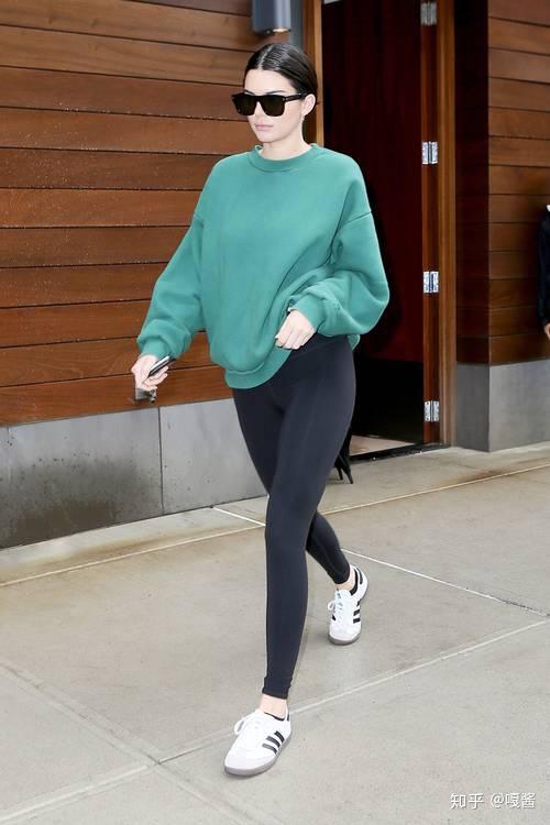 leggings这样搭秒变chicgirl