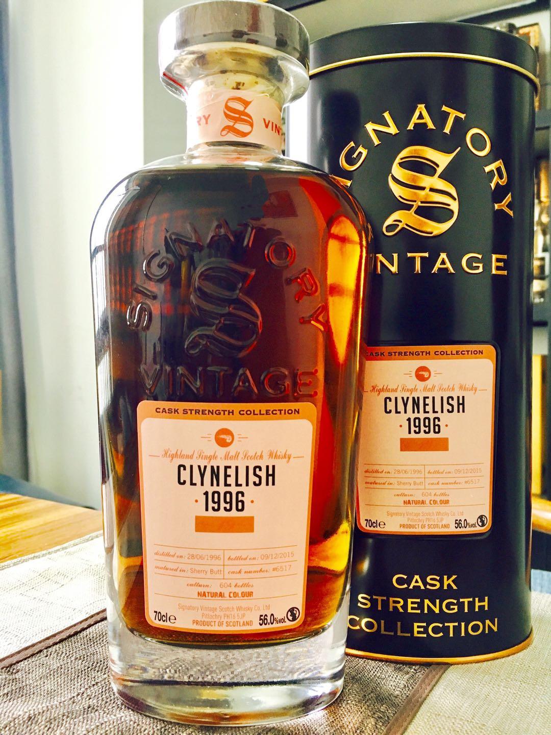 clynelish 19yo single cask,sv 6517