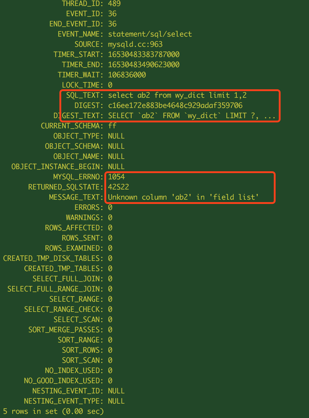 mysql: waiting for table metadata lock