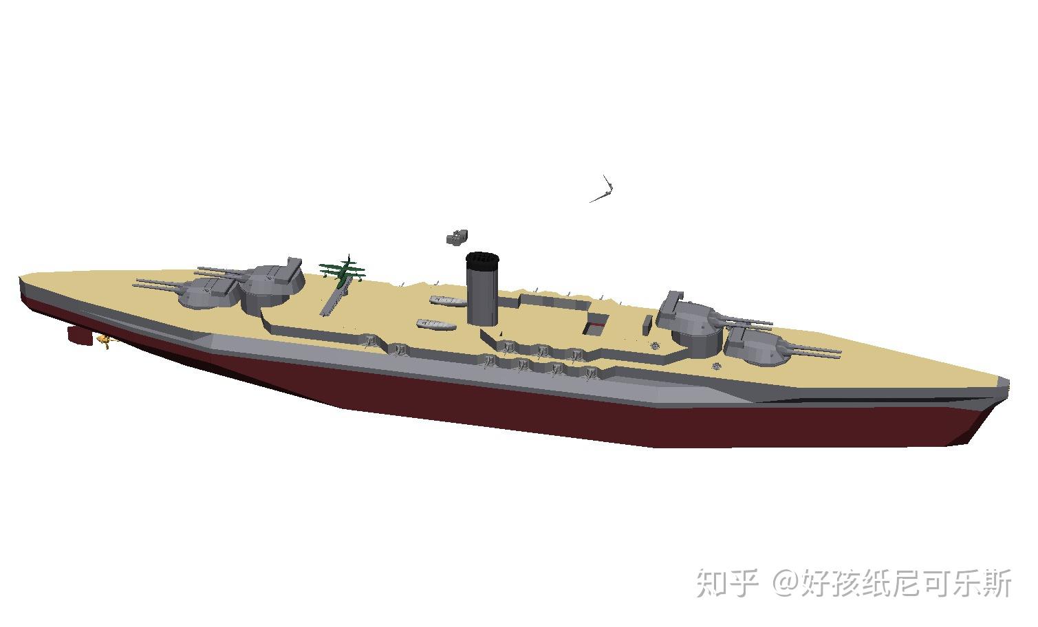 尼可的战舰工坊:长门号战列舰 - 知乎