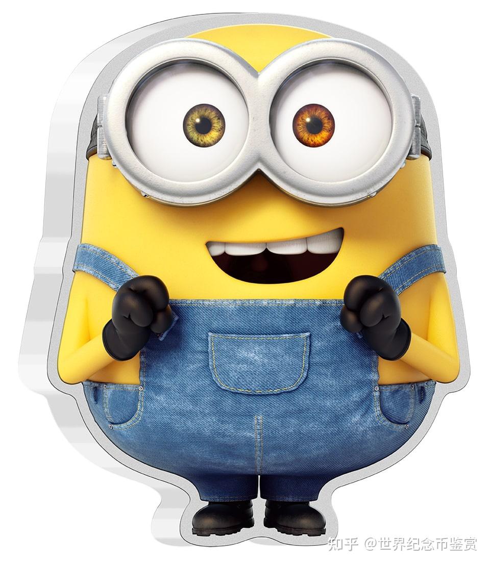 小黄人鲍勃–2021年1盎司纯银硬币–纽埃