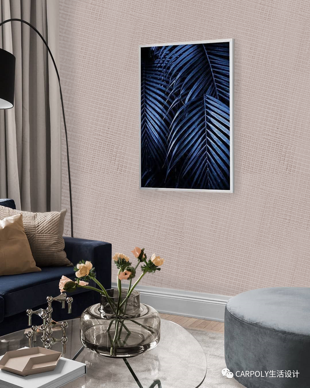 艺术涂料肌理壁膜盘点那些爬上墙的植物君