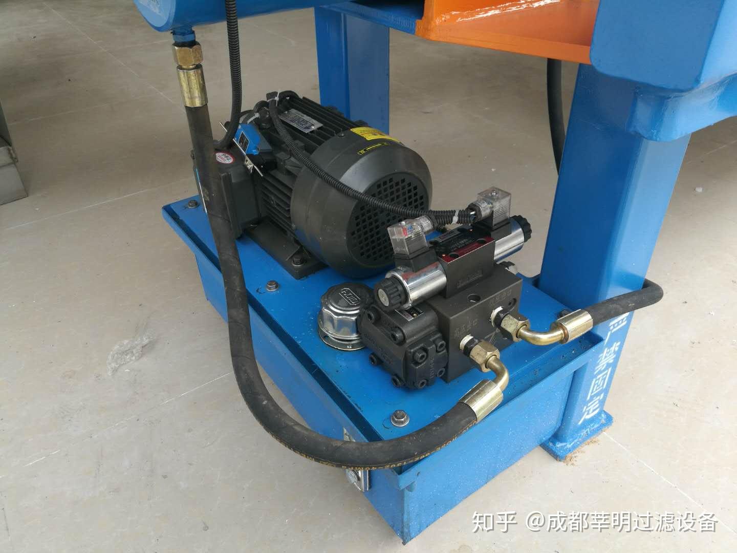 板框压滤机压不紧不保压的故障现象故障原因及排除方法