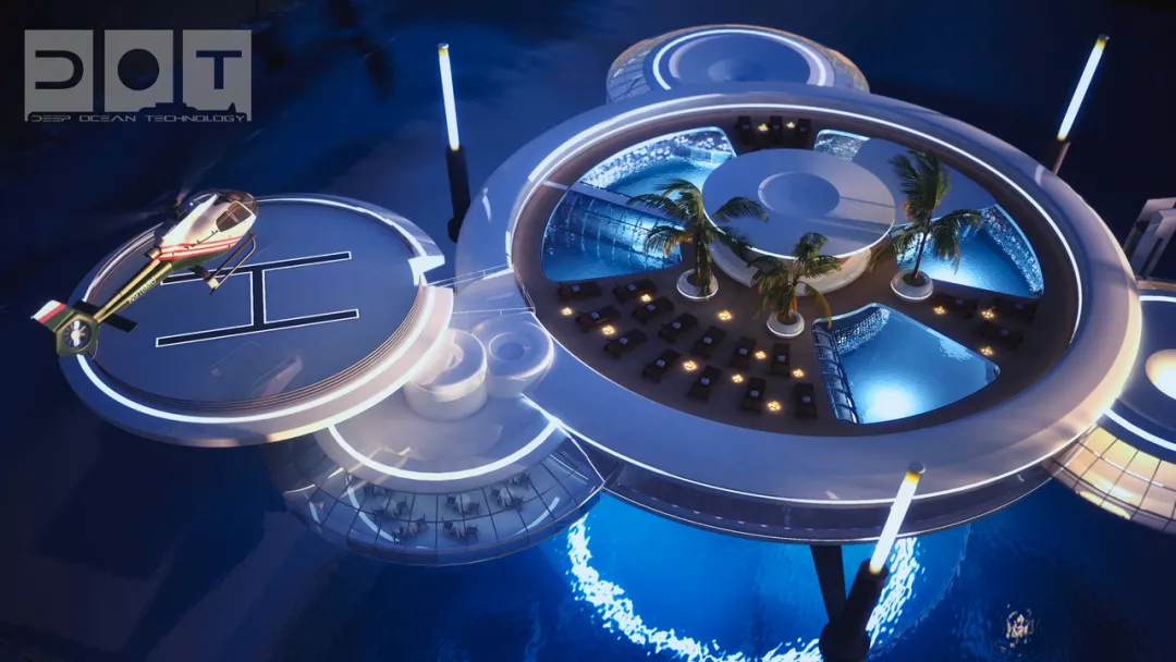 deep ocean technology (dot)成为water discus水下酒店在中东地区的