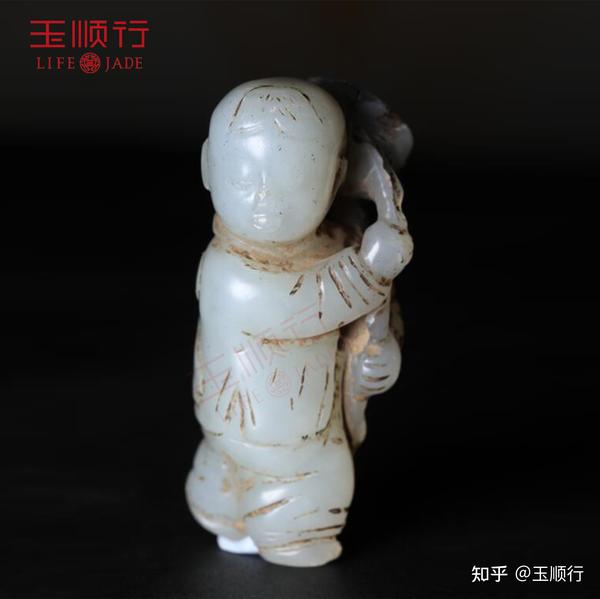 宋 白玉 持荷童子 - 知乎